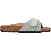 Birkenstock - Sandálias e chinelos mulher - Oita Suede Leather Modern Narrow Suede Pure Sage para Mulher - Tamanho 38 - Verde