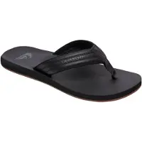 Quiksilver Chinelos CARVER NUBUCK M SNDL SBKM homens - Preto - 41