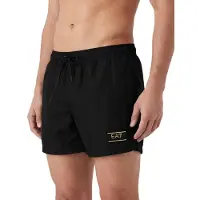 EA7 para homem. 7M001713_AF21248 Calções boxer pretos Beachwear (XL), Poliéster