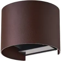 LINDBY Candeeiro de parede exterior LED Smart Dara, redondo, CCT RGB, Tuya