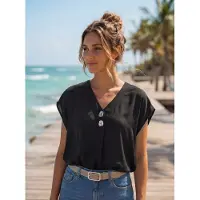 LASCANA Blusa preto
