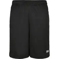 Urban Classics Calças preto / branco