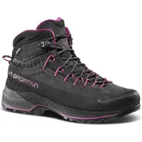 La Sportiva - Calçado caminhada mulher - TX4 Evo Mid Woman GTX Carbon/Springtime para Mulher - Tamanho 39.5 - Preto