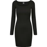 Urban Classics Vestido Curto De Manga Comprida