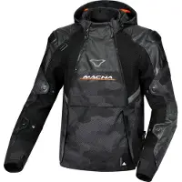 Sonstiges Bradical para homem Casaco de tecido Preto/Camuflagem M