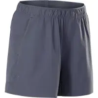 Arc'teryx - Vestuário trail corrida mulher - Sinsola Short 5 W Dk Stratus para Mulher - Tamanho 8 US - Cinzento