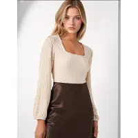 Big Dart Blusa 'Blusen' creme