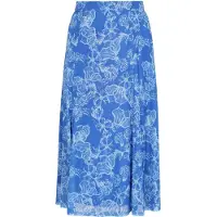 Usha Saia azul / branco