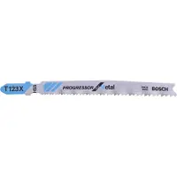 Bosch Accesorios 5 Lâminas De Serra Tico-tico T 123 X