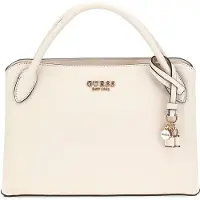 GUESS Mala de ombro 'Bandoulière Bramina Small Off White' branco
