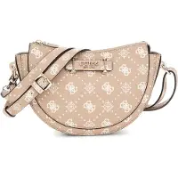 GUESS Mala de ombro 'Sac Bandoulière Silia Girlfriend Sat Biscotti Logo GP989018' rosa