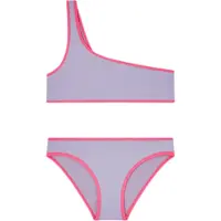 EA7 para menina. 7G000191_AF20663 Biquíni de banho lilás (8Años= 130cm), Beachwear, Náilon, moda infantil
