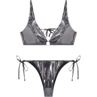 Emporio Armani para mulher. EW003289_AF20256 Biquíni preto (S), Beachwear, Poliamida