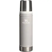Stanley The Legendary Classic Bottle 20oz, Hammertone Ash 10-11345-0063 garrafa térmica com bocal e copo para beber, 590 ml