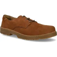 El naturalista para mulher. 252591123005_023 Sapatos de couro castanho N5259 (42), Marrom, Plano, Cordão, Casual