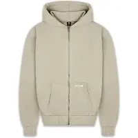 Dropsize Casaco em moletão ecru / branco