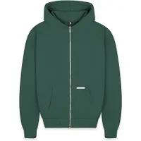Dropsize Casaco em moletão verde