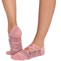 Toesox Meias Full Toe Elle Pilates Grip