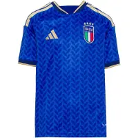 Adidas Camisa funcionais 'Italy 26 Home' bege / azul / azure / vermelho