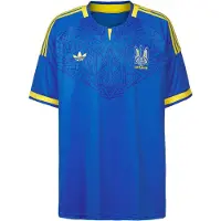 Adidas Camisola de futebol 'Ukraine 26 Away' azul / amarelo