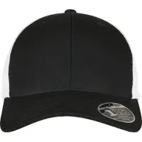 Flexfit Boné preto / branco