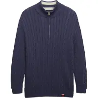 Superdry Suéter Com Meia-zíper Slouchy Cable