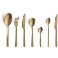 Amefa Manille All You Need 9035 conjunto de talheres 42-peças, ouro