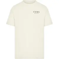 Mister tee Camisa 'Summer Stay' creme / preto