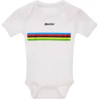 Santini Body De Manga Curta World Champion 2025