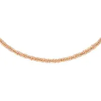 Daniel Wellington Corrente de bronze trançado Elan DW00400562/5 - Comprimento: 49 cm