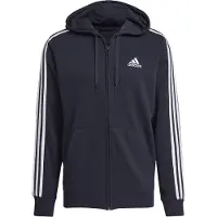 Adidas Casaco com Capuz em Moletão 3-Stripes Essentials