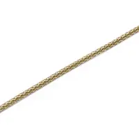 Daniel Wellington Corrente de malha Tide dourada DW00401104