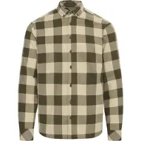 Blend Camisa 'BHBUSTER' creme / verde escuro