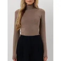 Coster Copenhagen Pullover 'LANA' castanho claro