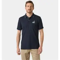 Helly Hansen para homem. 34545 Pólo Hp Figari azul-marinho (S), Casual, Poliamida, Manga curta