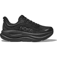 Hoka One One para mulher. 1162012 Sapatilhas Bondi 9 preto (40), 1 a 3cm, Cordão, Esportivo, Running, Multisport