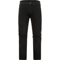 Rokker HUNTER BLACK HOMEM Calças de ganga para motociclistas Preto W33/L32
