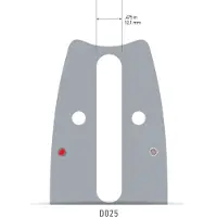 Oregon Sabre De Motosserra 423rndd025 42´´ 107 Cm 063´´ 1.6 Mm