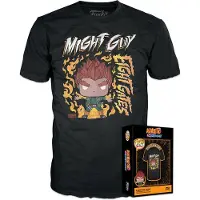 Funko POP! Camiseta De Manga Curta Naruto 8 Gates Guy