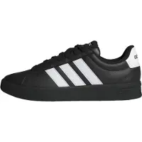 Adidas Sapatilhas baixas 'Grand Court 3.0' preto / branco