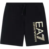 EA7 para homem. 7M001414_AF22266 Calções Core Identity Preto (XL), Casual, Esportivo, Algodão, Sportswear, Multisport