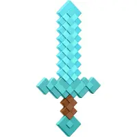 Mattel Figura De Espada De Diamante Minecraft