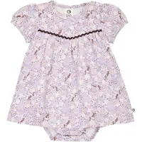 Müsli Vestido castanho / ameixa / lavanda / pêssego