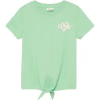 s.Oliver Camisola verde claro / branco