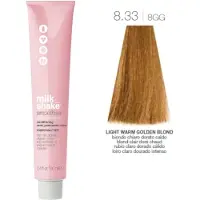 Milk shake Smoothies Tinta para cabelo semipermanente sem amoníaco 8.338GG Louro dourado quente claro 100 ml