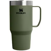 Stanley The Everyday Suburban Mug 24oz, Dried Pine 10-13854-0083 caneca térmica com tampa, 710 ml