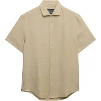Superdry Camisa De Manga Curta Riviera Linen