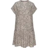 LASCANA Vestido bege claro / preto