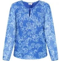Usha Blusa azul