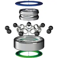 Bearing Cw Rolamentos Ceramic 25 X 37 X 7 Mm